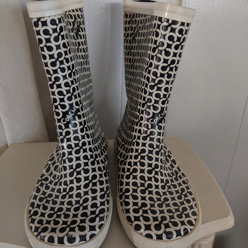 Coach Rain boots